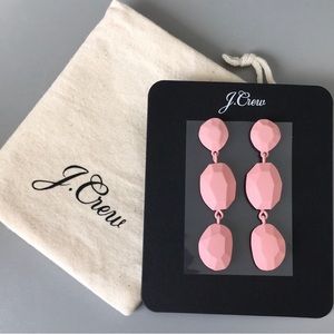 J. Crew Matte Triple Drop Earrings